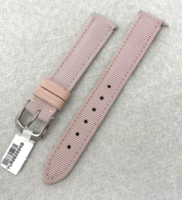 David Yurman Pink Canvas Fabric Watch Strap Band 15 x 14 with BUCKLE PINS NWT - Image 1 of 4