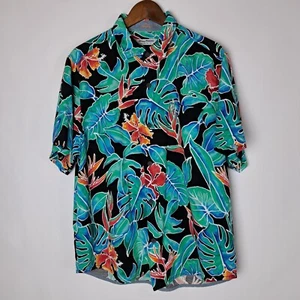 Tommy Bahama Hawaiihemd Herren Large The Veracruz Cay Knopfleiste Kurzarm - Bild 1 von 19