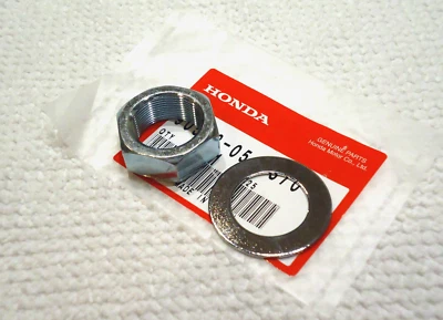 Tuerca y arandela de vástago de dirección OEM HONDA XR50 R CRF50 F XR70 R CRF 70 F QA50  Foto 1 de 3