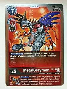 Digimon Classic Collection MetalGreymon EX1-008 R NM/M - Picture 1 of 1