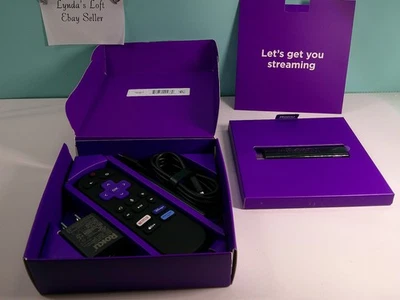 Roku Streaming Stick 4K 3820RW2 Con Mando a Distancia y Adaptador de CA Nuevo en Caja Foto 1 de 4