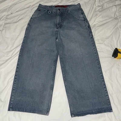 Jeans JNCO vintage años 90/00, bolsillos traseros dobles, talla 34 Foto 1 de 4