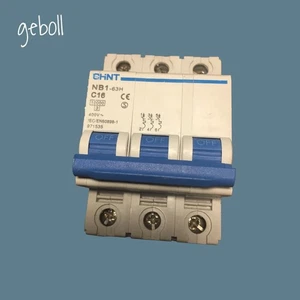 CHINT NB1-63H C16 MCB CHINT 16 AMP MCB 3P 16A C16 NB1 63H 971535 CHINT - Picture 1 of 5