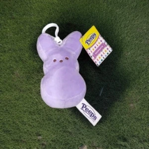 Peeps 4 Zoll lila Hase Plüsch Rucksack Clip-Ostern - Bild 1 von 9