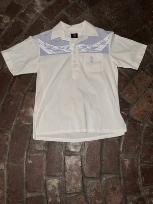 VTG Rare Iolani Men’s 1/4 Button Hawaiian Shirt Size Large - Image 1 of 4