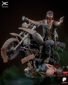 Deacon St. John (Days Gone) - Kit de modelo de impresión 3D - Escala 1:10 - Fan Art - Imagen 1 de 5