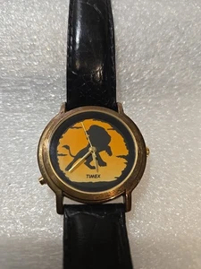 Vintage TIMEX Disneys König der Löwen Silhouette Uhr 90er Jahre - braucht Batterie - Bild 1 von 12
