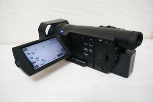 Sony FDR AX100 Handycam Camcorder 4K HD WiFi 20MP Dual MP4  Oepration Confirmed - Picture 1 of 8