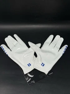 Duke Blue Devils Team Issued Nike Vapor Knit 4.0 Football Gloves Size Large New - Picture 1 of 9
