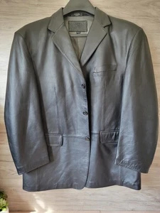 Stafford Men's 100% Genuine leather jacket SZ XL - Picture 1 of 17