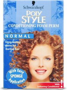 Schwarzkopf Poly Style Conditioning Foam Perm For Normal Hair -1 Kit
