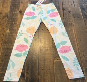 Dot Dot Smile size 7 girls floral leggings new - Picture 1 of 3