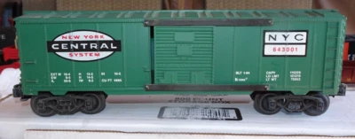 K-Line K-643001 NYC Classic Box Car O Gauge. BOX-2 - Image 1 of 4