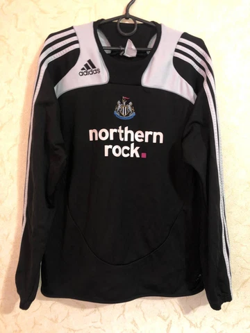 Newcastle United football sport training jacket rare adidas mens Cover