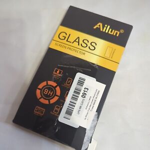 Protector de pantalla de vidrio Ailun compatible con iPhone 13 Pro Max [paquete de 2]