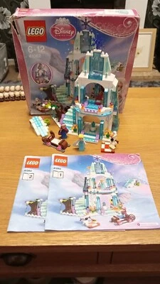 Lego Frozen 41062 Elsa's Sparkling Ice Castle Complete/Instructions/Box  - Image 1 of 4