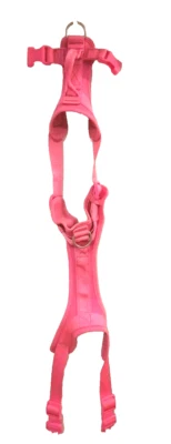 Cute Hot Pink Top Paw Strong & Sturdy Nylon Large Dog Harness - Image 1 of 4