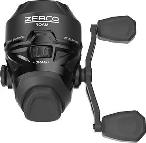 NEW ZEBCO ROAM Spincast Reel 3.6:1 Ratio 3 bb Dual Ceramic Pick-up pins NIP - Picture 1 of 8