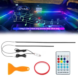 RGB Auto LED Innenraumbeleuchtung Ambiente Fußraumbeleuchtung mit App Control - Bild 1 von 17