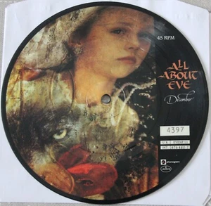 45t/SP All About Eve : December +1 Picture Disc 1989 Goth New Wave - Foto 1 di 2
