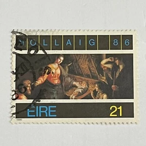 Estampilla postal Irlanda/Eire - Nollaig 1986 - 21p - Imagen 1 de 1