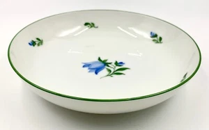 FINE AUGARTEN PORCELAIN 6" BOWL, AUSTRIA, BLUE TULIPS, 691 6605, EXCELLENT COND - Picture 1 of 9