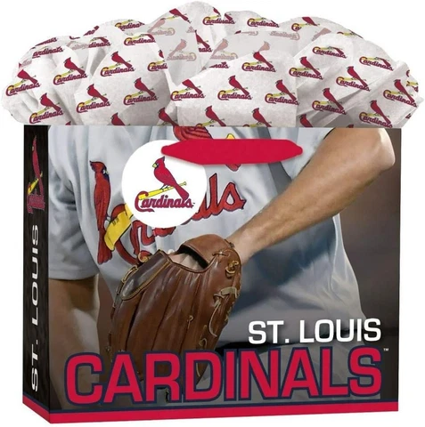 St Louis Cardinals Medium Gift Bag Cover
