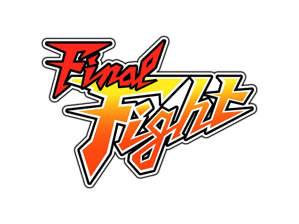 Final Fight Arcade Logo Retro Gaming Sticker Waterproof Vinyl Decal Die-Cut Car - Image 1 of 1