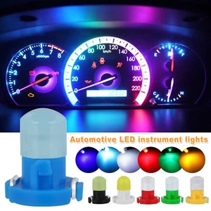 T3 Neo Wedge Car Interior Dashboard Instrument Dash LED Light Bulbs Universal - Picture 1 of 25