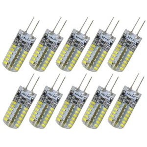 10pcs G4 DC 12V 3.5W 170LM 6000-6500K SMD 3014 48-LED Bulbs Lamps Lights (White) - Picture 1 of 4