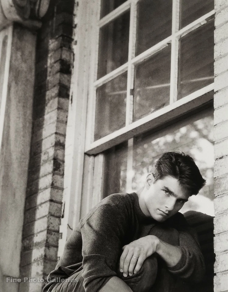 Arte fotográfico vintage Tom Cruise 1988 actor de película por Herb Ritts productor cinematográfico 16x20 Foto 1 de 1