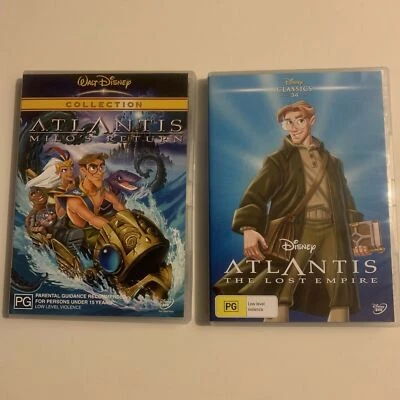 Atlantis - The Lost Empire / Atlantis - Milo's Return (DVD) Region 4&2 - Image 1 of 4