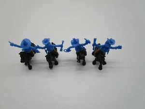 MS: Satz FUNNY COWBOYS 88 blau mit Pferden in SCHWARZ (STEU41.13) - Bild 1 von 1