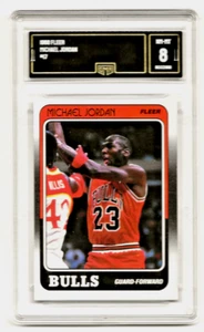 1988 Fleer #17 Michael Jordan Bulls - Picture 1 of 2