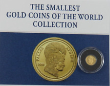 SAMOA 2009 PALLAS ATHENE $1.00 .9999 FINE GOLD COIN 0.50 GRAMS 11 MM SEE PICS