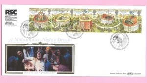 1995 BENHAM BLCS108 FDC SHAKESPEARE'S GLOBE - MIDSUMMER NIGHTS DREAM Stratford - Bild 1 von 2