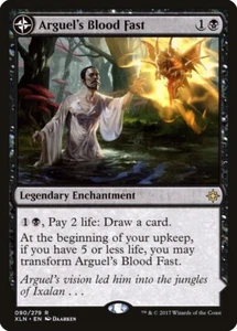 MTG Arguel's Blood Fast Temple Aclazotz NM Ixalan XLN Magic card EDH - Picture 1 of 3