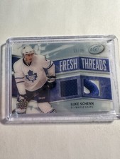 K90,823 - 2008-09 Upper Deck Ice Fresh Threads Patches #FTLS Luke Schenn #/25