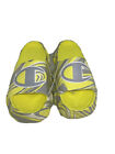 Champion Meloso Squish Slides Women Size 6W Yellow Swirl Sandals Shoes Msrp $60