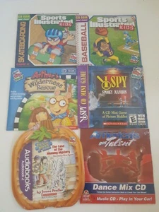 Wendys CD-Rom Niños Comida Lote de 6 I Spy Arthur's Wilderness Halloween SELLADO - Imagen 1 de 2