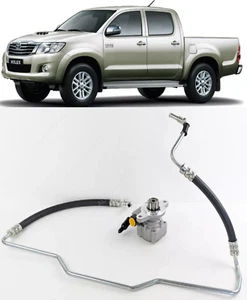 Power Steering Pipe Hose & Pump For 2005 - 2015 Toyota Hilux D4D 2.5L 3.0 Diesel - Picture 1 of 14