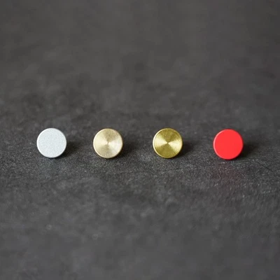 Mini 7mm/8mm Brass White Copper Camera Shutter Release Button for Fujifilm Leica - Image 1 of 4