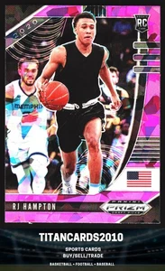 RJ Hampton 2020 Panini Prizm Draft Pink Ice Rookie RC New Zealand Breakers #13 - Picture 1 of 2