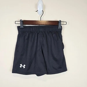 Under Armour Boys Size YSM/8 Tech Mesh Shorts Black 1387348 - Picture 1 of 4