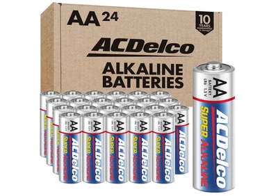ACDelco AA Super Alkaline Batteries, 24-Count , Free Shipping - Image 1 of 4