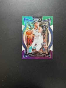 Tyrese Haliburton – 2024-25 Select – Pacers – #64 - Green/White/Purple Prizms - Picture 1 of 2