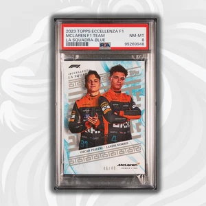 PSA 8 /49 Norris/Piastri - McLaren F1 Team - Blue 2023 Eccellenza F1 La Squadra - Picture 1 of 5