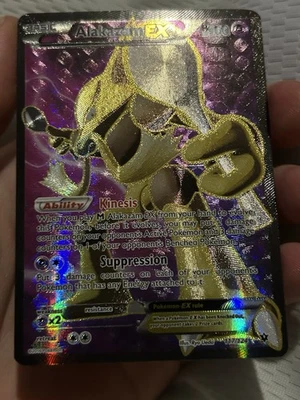 Alakazam EX (Full Art) Ultra Rare XY - Fates Collide 117/124 LP - Image 1 of 4