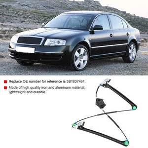 New Front Left Driver Side Electric Power Window Regulator For 1.8T SEDAN 4‑DOOR - Picture 1 of 9