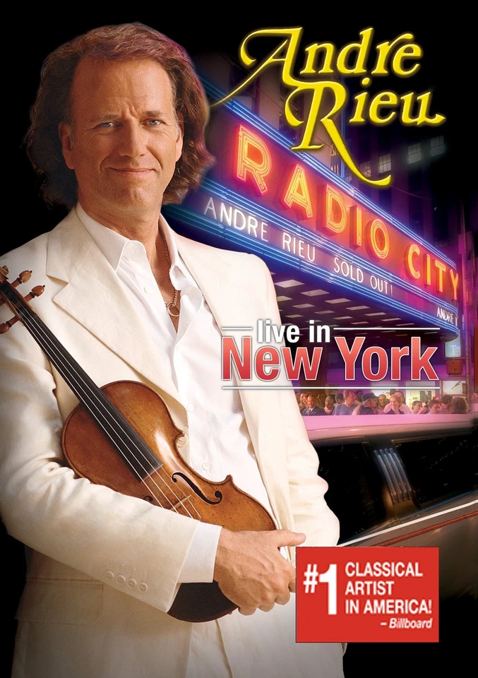 Andre Rieu: Radio City Hall Live in New York (DVD) Andre Rieu (US IMPORT) - Image 1 of 1